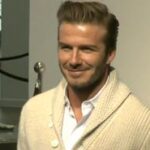 David Beckham launches underwear range for H&M in London