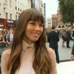 Video: Bill Nighy, Jessica Biel and Colin Farrell have fun at the <i>Total Recall</i> UK première